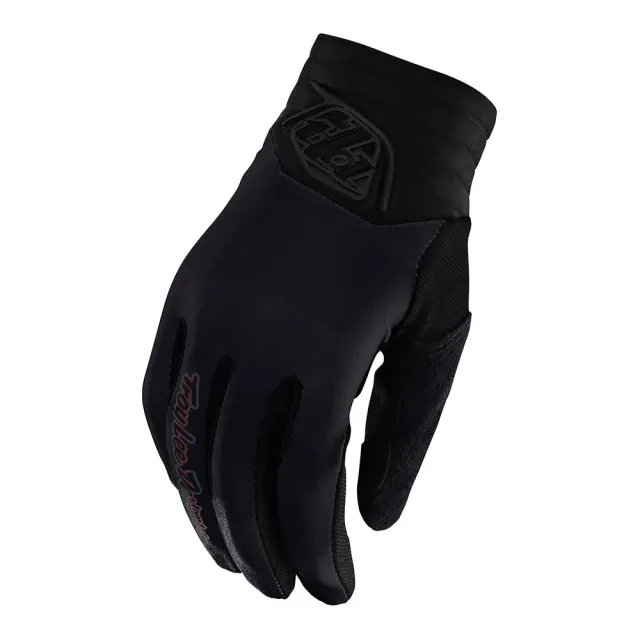Troy Lee Designs Luxe Solid Black guanti donna nero