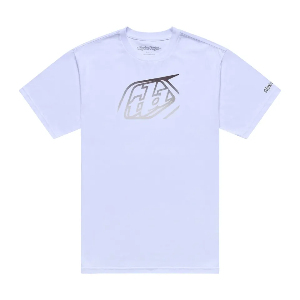 Troy Lee Designs Badge t-shirt manica corta bianca cotone