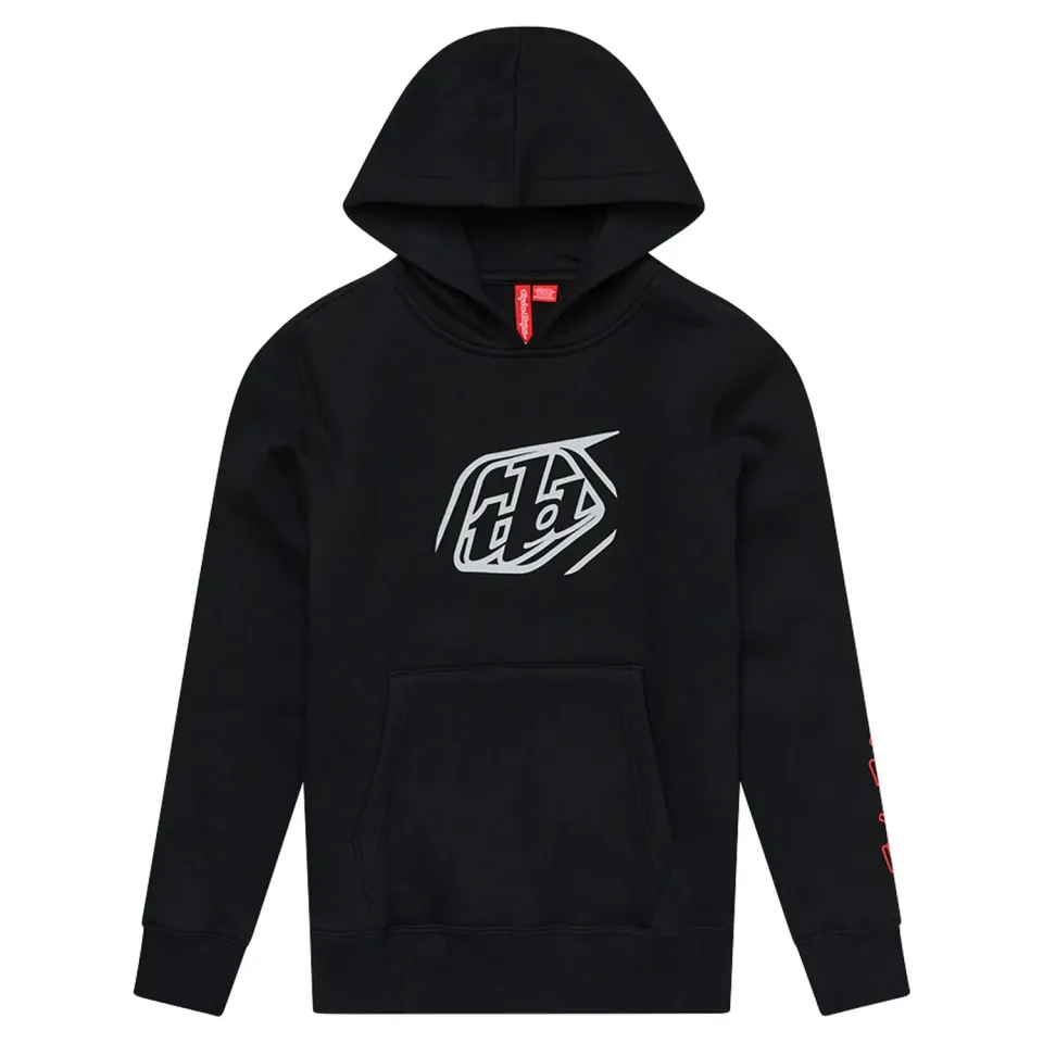 Troy Lee Designs Badge Felpa Ragazzo Nera Pullover