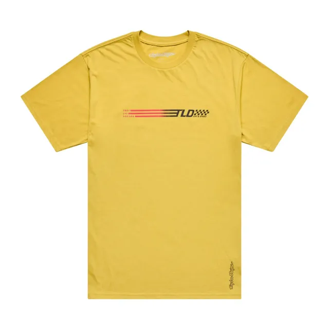 Troy Lee Designs Stripes T-Shirt Butter manica corta