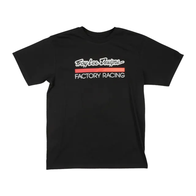 Troy Lee Designs Factory Racing maglietta nera rossa