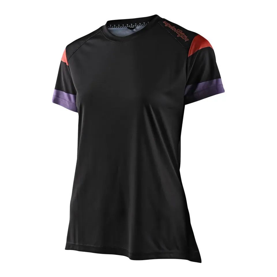 Troy Lee Designs Lilium maglia bici donna nera manica corta