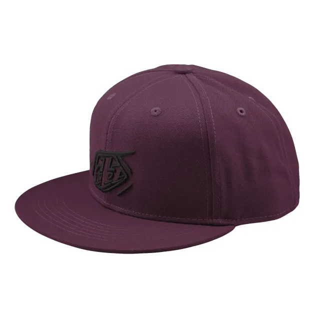 Troy Lee Designs Flat Bill Snapback cappellino sangria