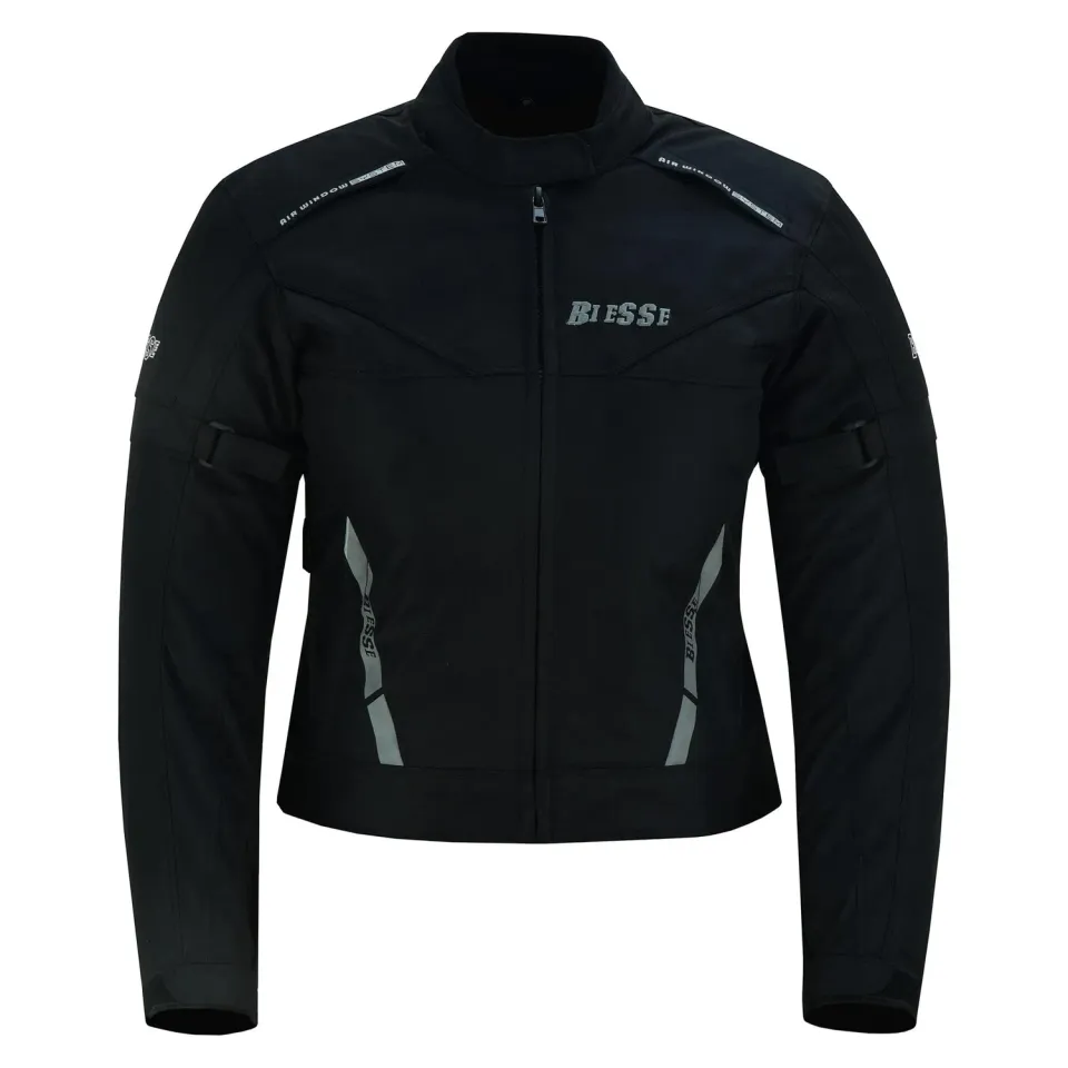 Bi Esse RK1 giacca moto donna sfoderabile nera XS