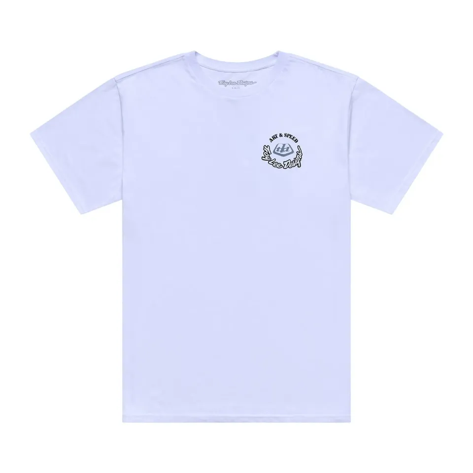 Troy Lee Designs Carb Club t-shirt uomo bianco