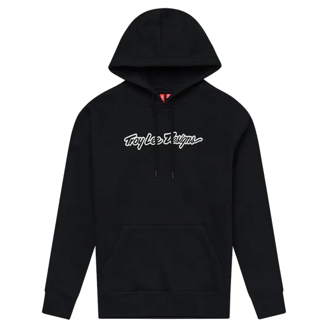 Troy Lee Designs Signature Black felpa ragazzo nera