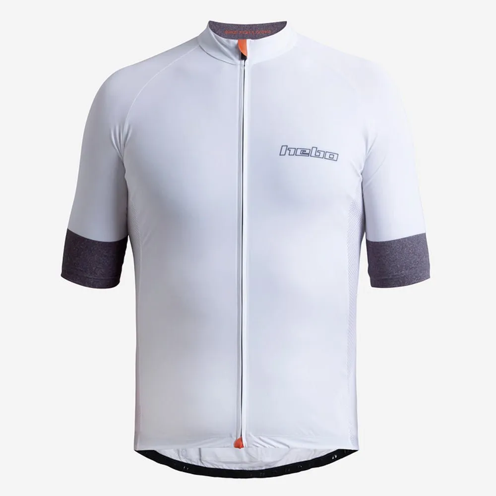 Hebo Badlands HB2300 jersey bici blu maniche corte