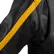 Segura Formula giubbotto moto pelle nero giallo omologato