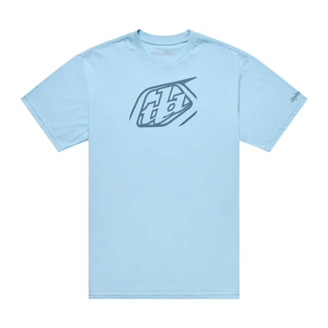 Troy Lee Designs Badge t-shirt blu manica corta