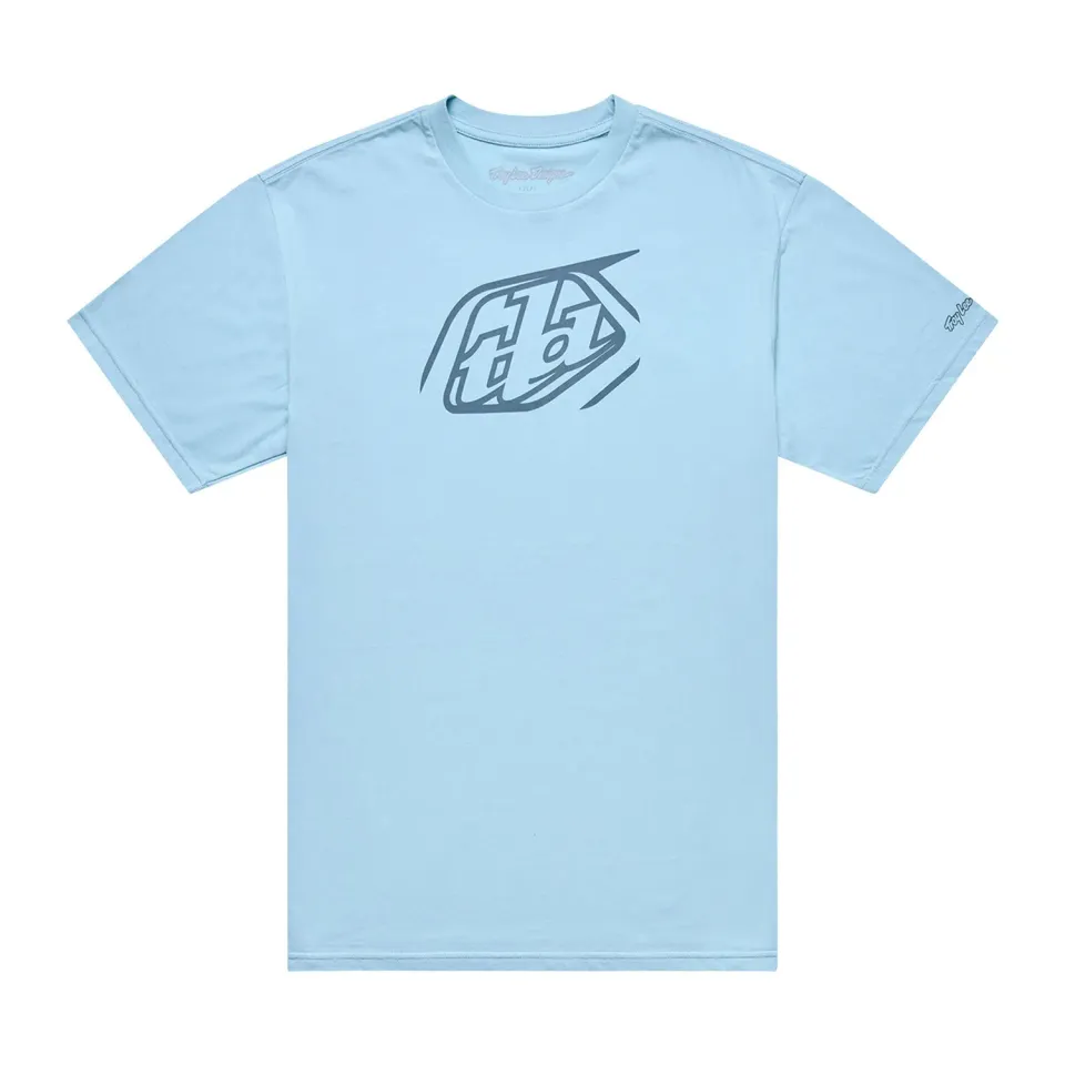 Troy Lee Designs Badge t-shirt blu manica corta