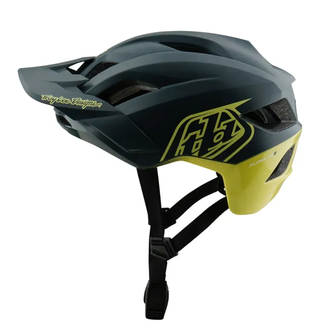 Troy Lee Designs Flowline SE Casco MTB Grigio Giallo M/L