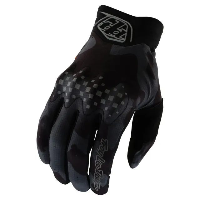 Troy Lee Designs Gambit Guanti Moto Neri D3O Traspiranti