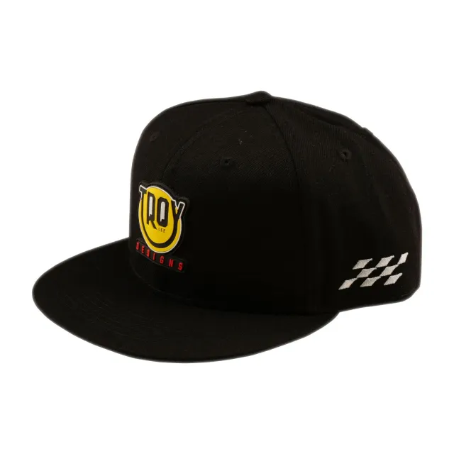 Troy Lee Designs Happy Dayz cappellino snapback nero