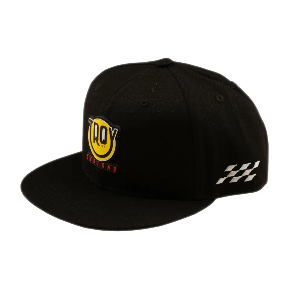 Troy Lee Designs Happy Dayz cappellino snapback nero