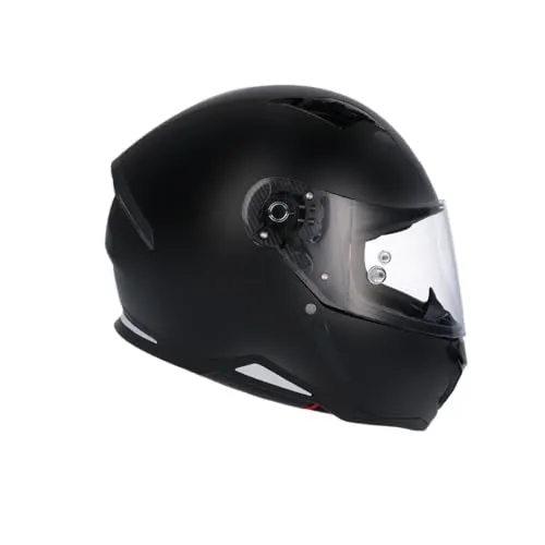 Bi Esse Casco Modulare Flip-Up Doppia Visiera Bianco Perla