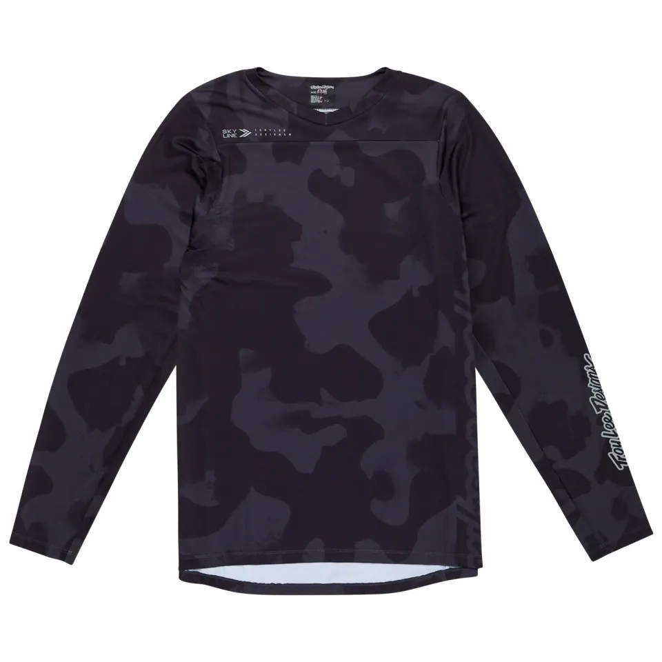 Troy Lee Designs Skyline Scrubland maglia mtb nera manica lunga