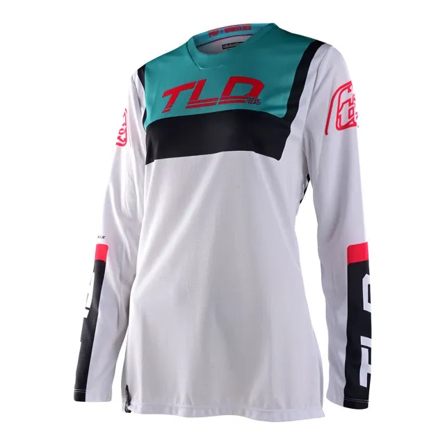 Troy Lee Designs GP Brazen maglia moto donna Bianco