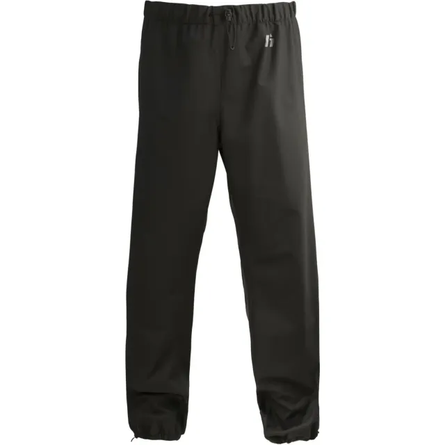 Hebo pantaloni moto antipioggia impermeabili neri