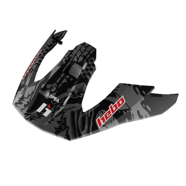 Hebo Zone Pro HTR F02 frontino casco trial rimovibile