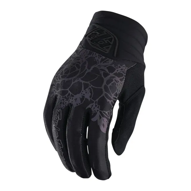 Troy Lee Designs Luxe guanti bici donna neri floreali