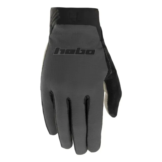 Hebo Tech guanti moto grigi grip touch antiscivolo
