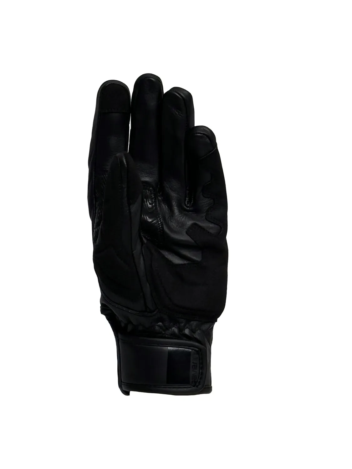 Ravenna Moto guanti moto pelle nero-grigio touchscreen