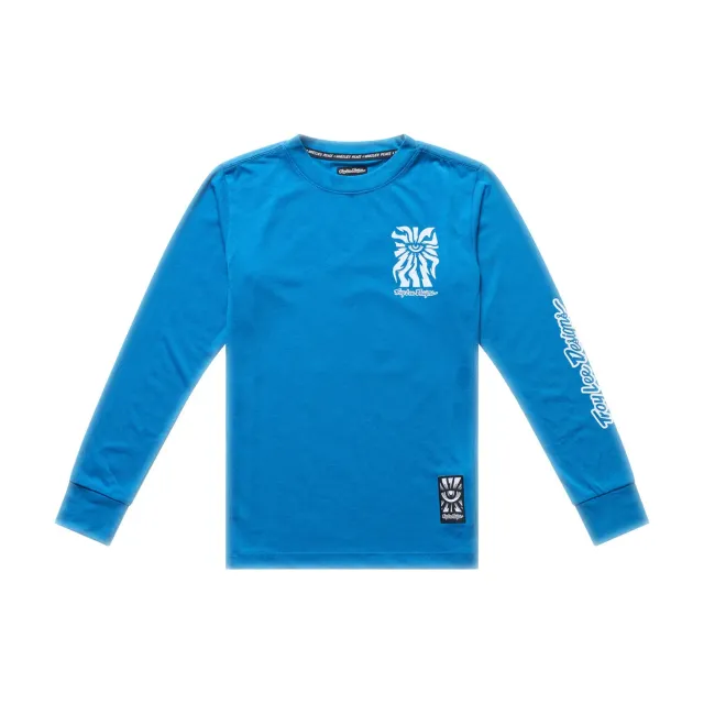 Troy Lee Designs Skyline maglia bici bimbo azzurra manica lunga