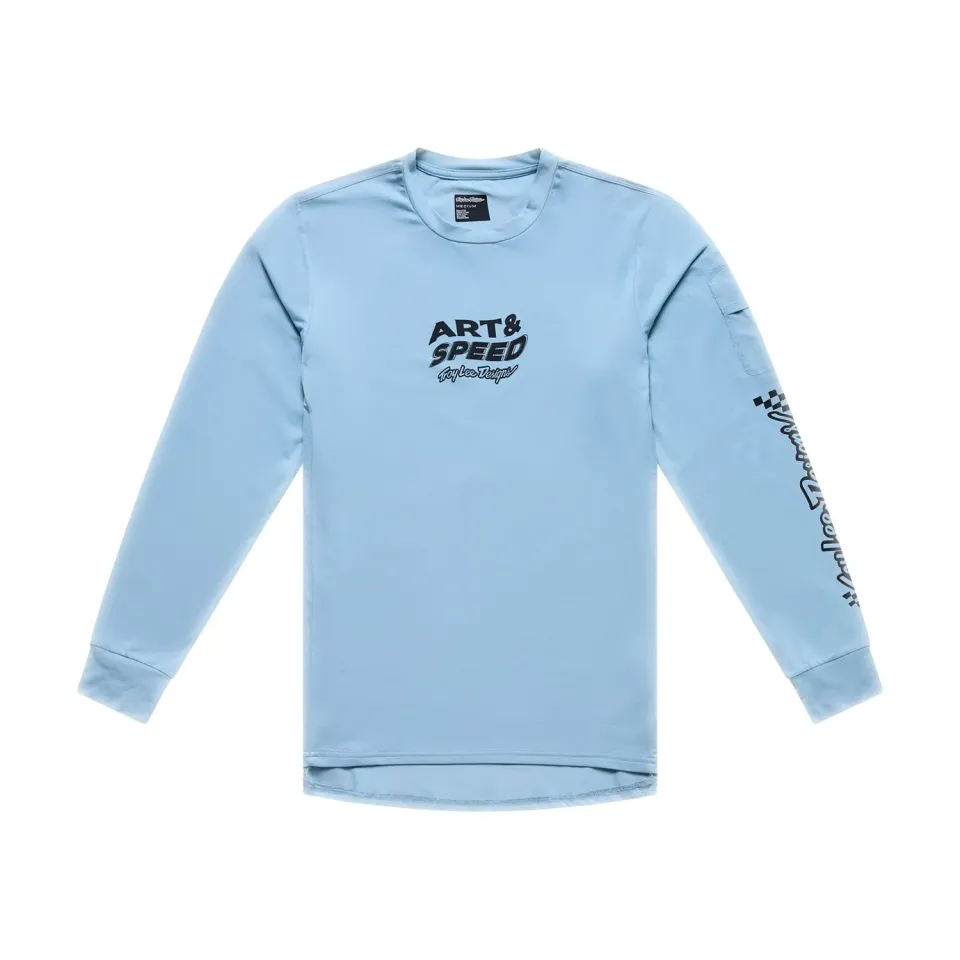 Troy Lee Designs Ruckus Ride maglia mtb blu