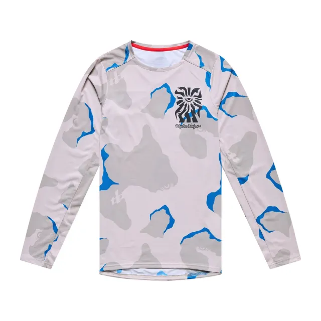 Troy Lee Designs Skyline Pro maglia mtb beige maniche lunghe