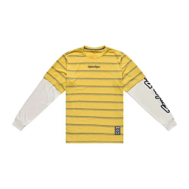 Troy Lee Designs Skyline Fakie Ride maglia bici butter manica lunga