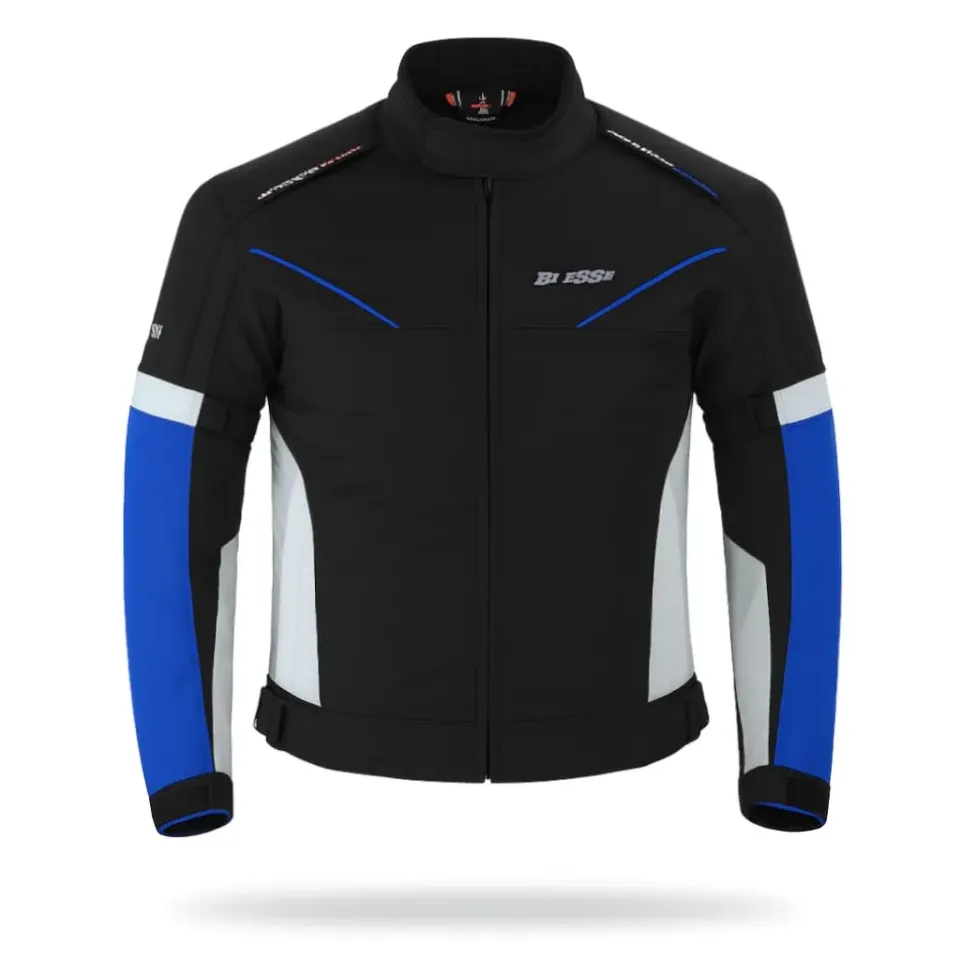 Bi Esse Giacca Moto Impermeabile 4 Stagioni XS con Protezioni