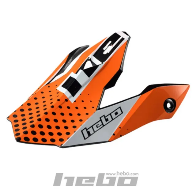Hebo Quake Junior HCR0703 visiera casco arancione taglia unica