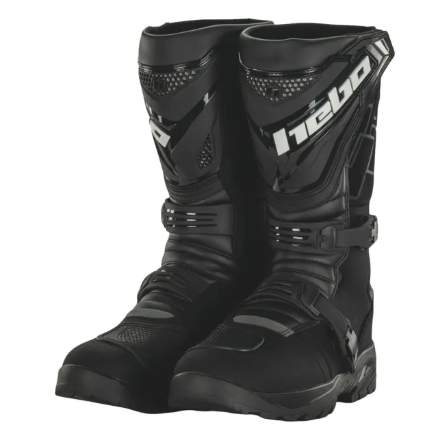 Hebo Track stivali adventure neri impermeabili