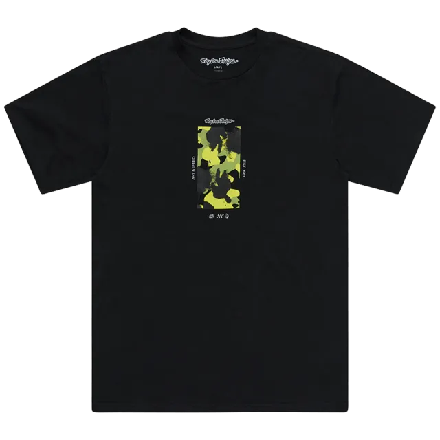 Troy Lee Designs Boxed Out t-shirt uomo nera manica corta