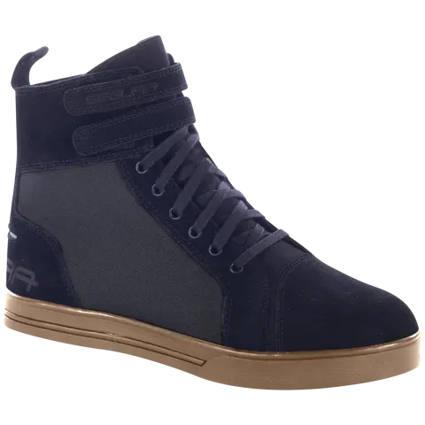 Segura Contact Black scarpe moto uomo impermeabili