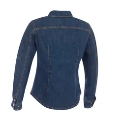 Segura Lady Terence giacca moto donna denim Blu estiva
