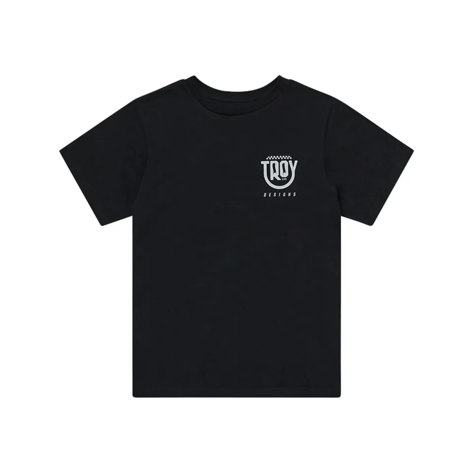 Troy Lee Designs Smiley t-shirt donna nera