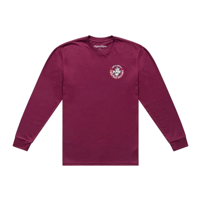 Troy Lee Designs Carb Club Maglia Manica Lunga Sangria