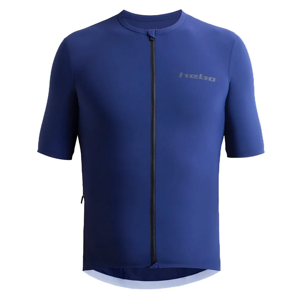 Hebo Wats S/S Maglia Bici Manica Corta Blu