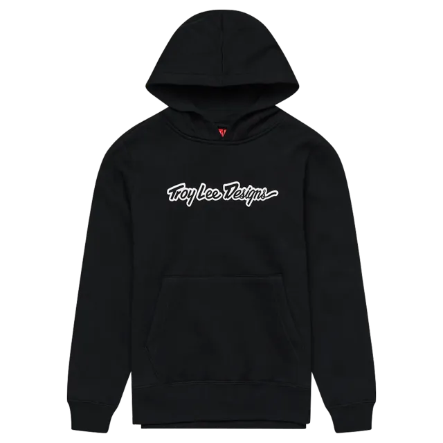 Troy Lee Designs Signature Pullover felpa donna nero