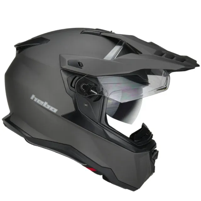 Hebo Transam HC3207 casco integrale nero opaco ECE 22-06