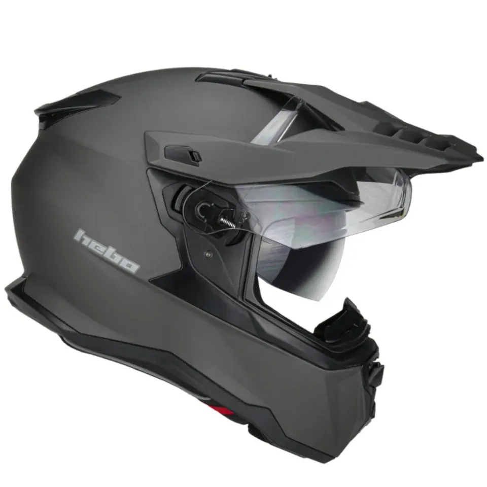 Hebo Transam HC3207 casco integrale nero opaco ECE 22-06