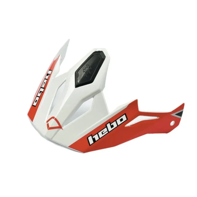 Hebo Zone 5 Toni Bou Replica visiera casco bianca trial