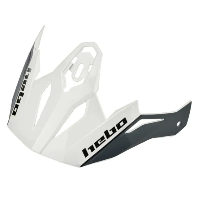 Hebo HTRP-01 D01 HCR1136 visiera casco bianca trial