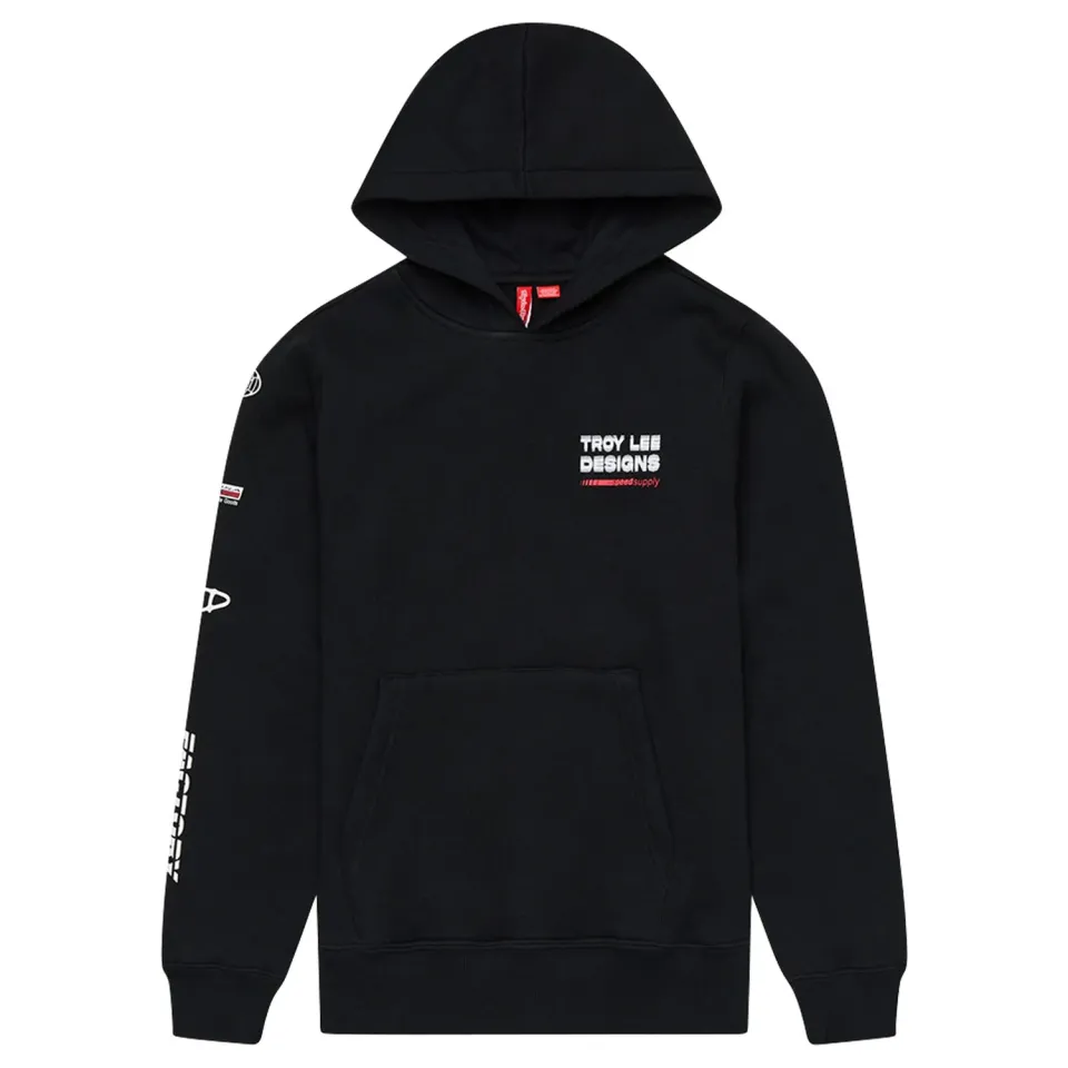 Troy Lee Designs Youth felpa pullover factory nero