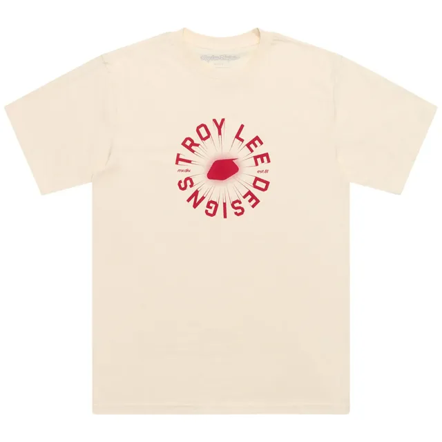 Troy Lee Designs Rotation t-shirt bianco vintage