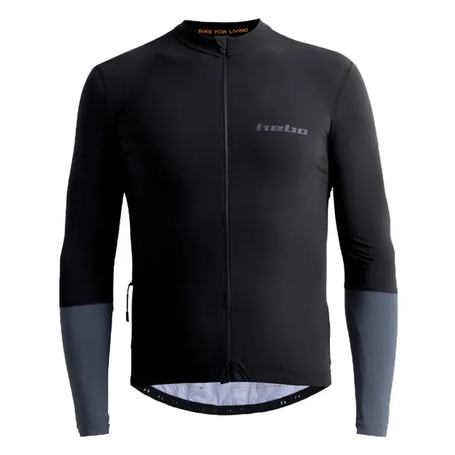 Hebo Volts L/S Maglia Bici Manica Lunga Nera