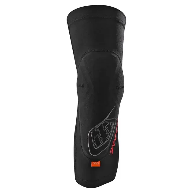 Troy Lee Designs Stage ginocchiere moto nero D3O