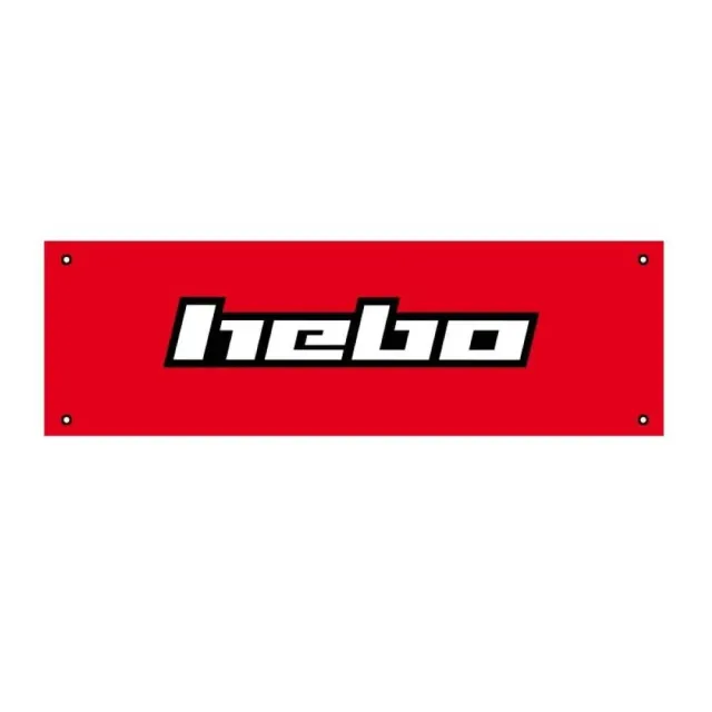 Hebo HM2001 striscione 90x200 cm logo ufficiale