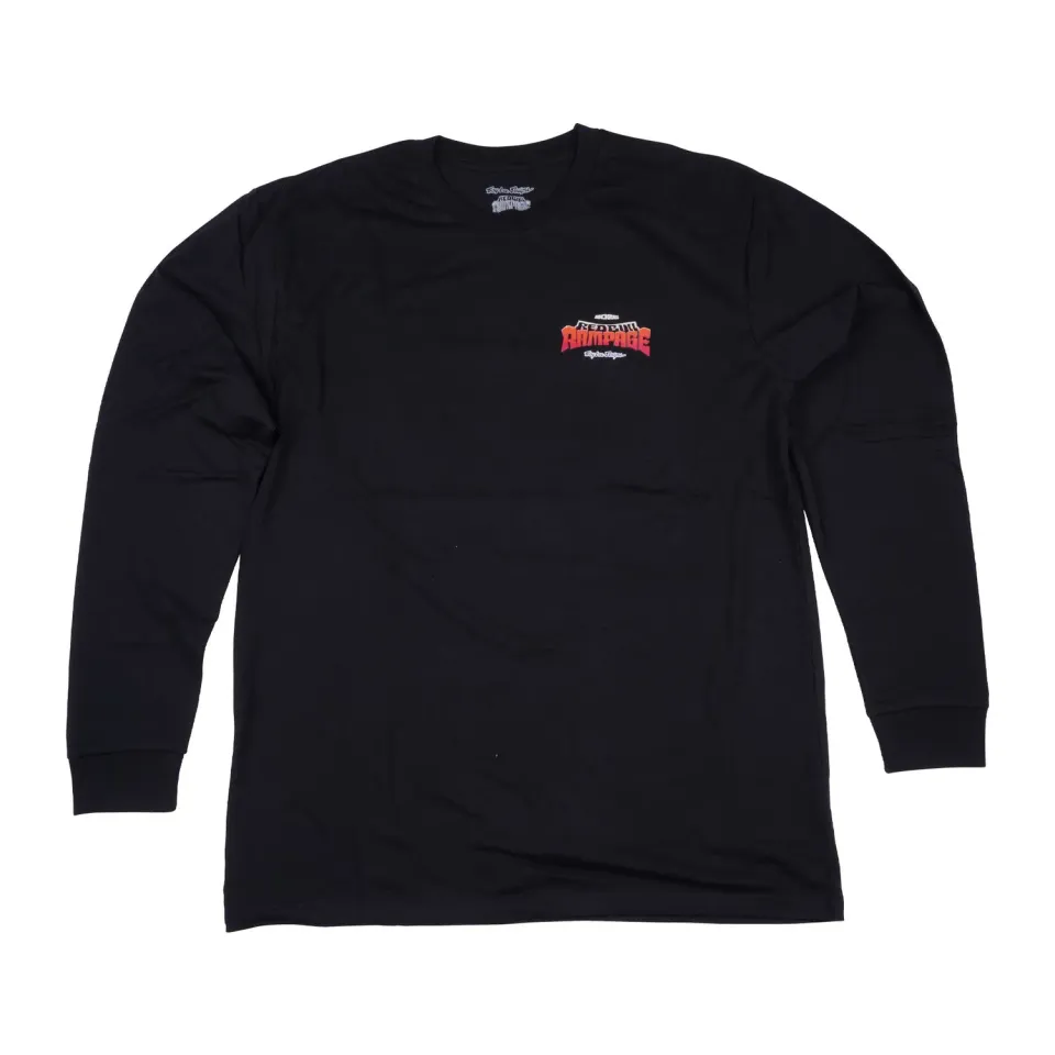 Troy Lee Designs Rampage Dreamland t-shirt manica lunga nera